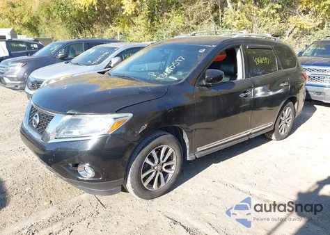 2013 Nissan Pathfinder Sl from USA, damaged, VIN 5N1AR2MM0DC657092